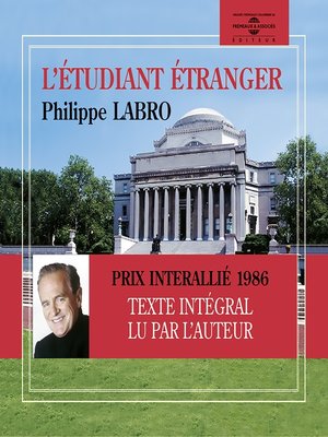 cover image of L'étudiant étranger